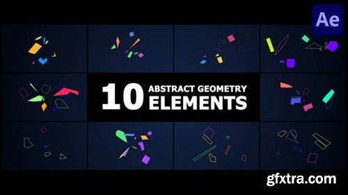 Videohive Abstract Geometry Elements for After Effects 51581305