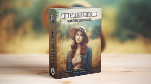 Videohive - Vintage Retro Kodak Cinematic Film Look LUTs Pack - Old School Hollywood Aesthetics - 51542034