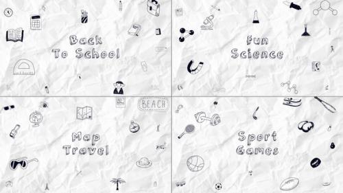 Videohive - Doodles Openers | Final Cut Pro - 51551546