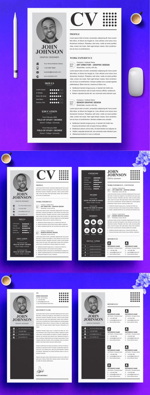Professional Resume CV with Cover Letter