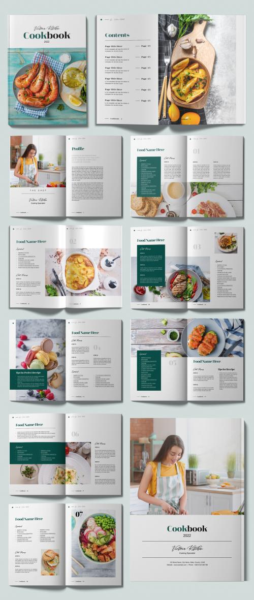 Cookbook Design Layout