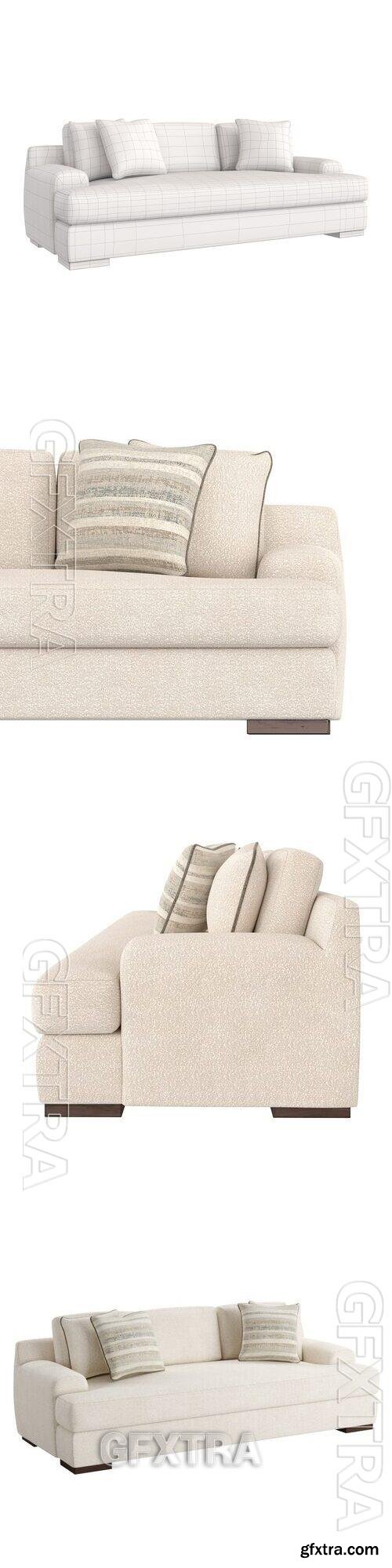 Bernhardt Andie Leather Sofa