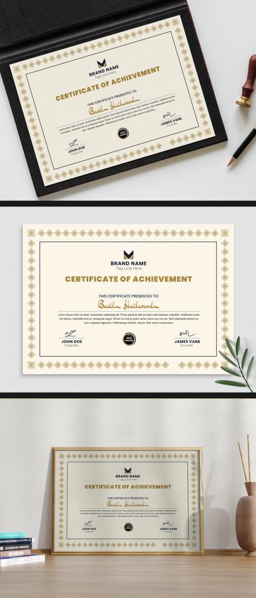 Certificate of Appreciation Design Layout