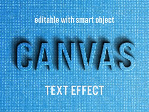 Canvas Text Effect