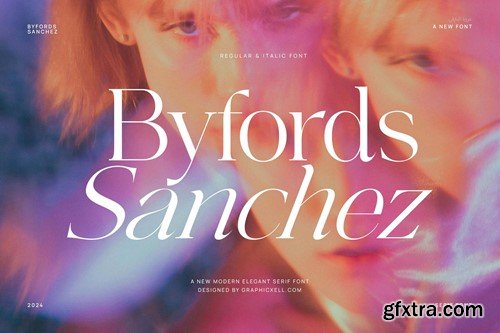 Byfords Sanchez Family Serif Font Text BN96FKS