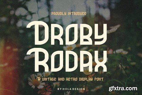 Droby Rodax - Cinematic Vintage & Retro Display 3B3M4RH