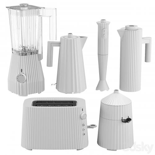 Set of kitchen appliances Alessi Plisse