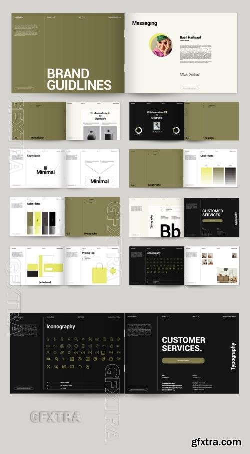 Brand Guideline Layout 716632973