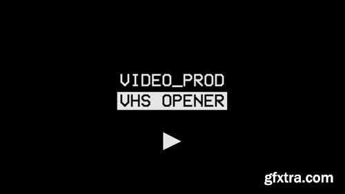 Videohive VHS Opener 12782838
