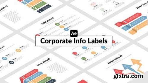 Videohive Corporate Info Labels 51665782