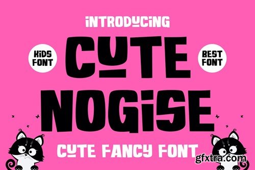 Cute Nogise | Cute Typeface SA9ULKC