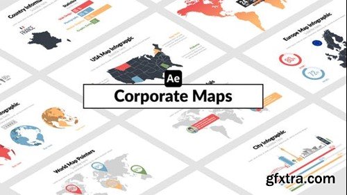 Videohive Corporate Maps 51669447