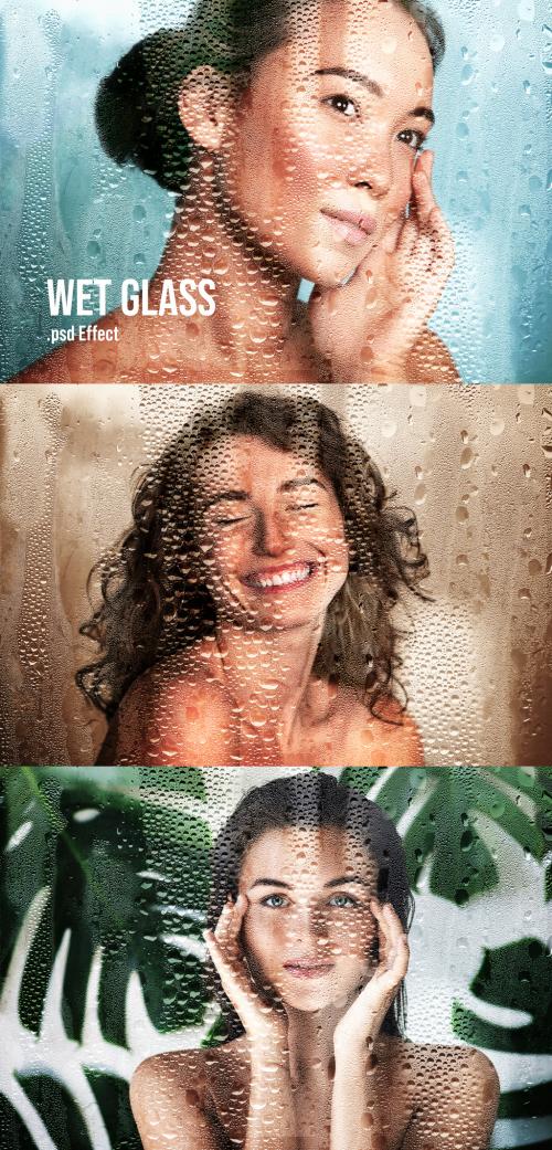 Wet Glass Effect
