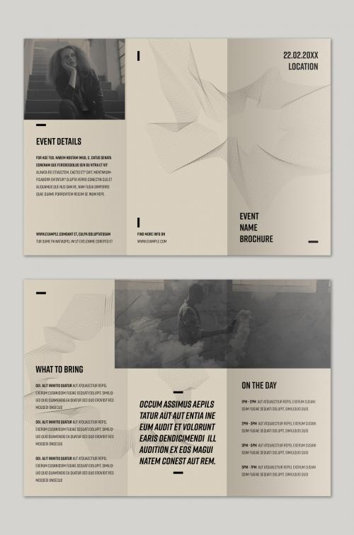 Abstract Modern Brochure Layout