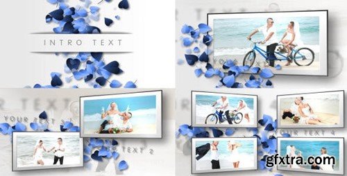 Videohive Hearts, Clean Wedding Slideshow 2862508