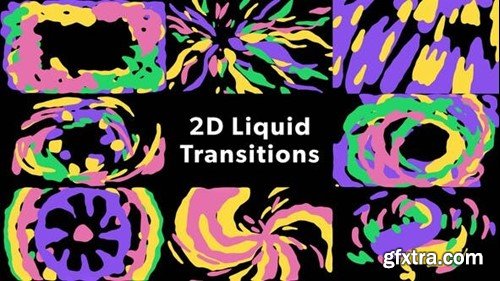 Videohive Abstract Liquid Transitions 51689866