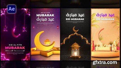 Videohive Eid Greeting Stories Pack 51680795