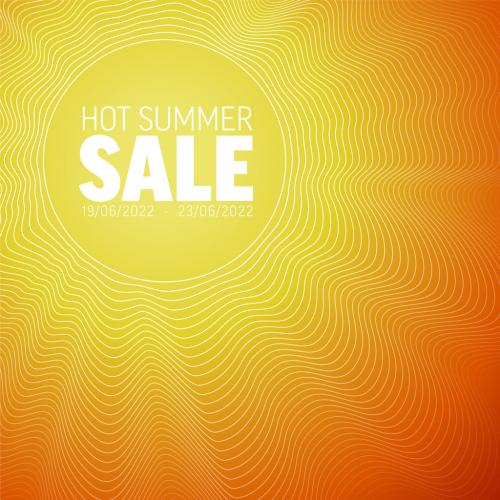 Summer Sale Poster Social Media Template