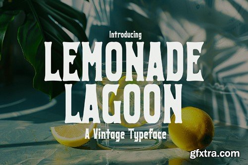 Lemonade Lagoon - Vintage Typeface 6P6PGJK