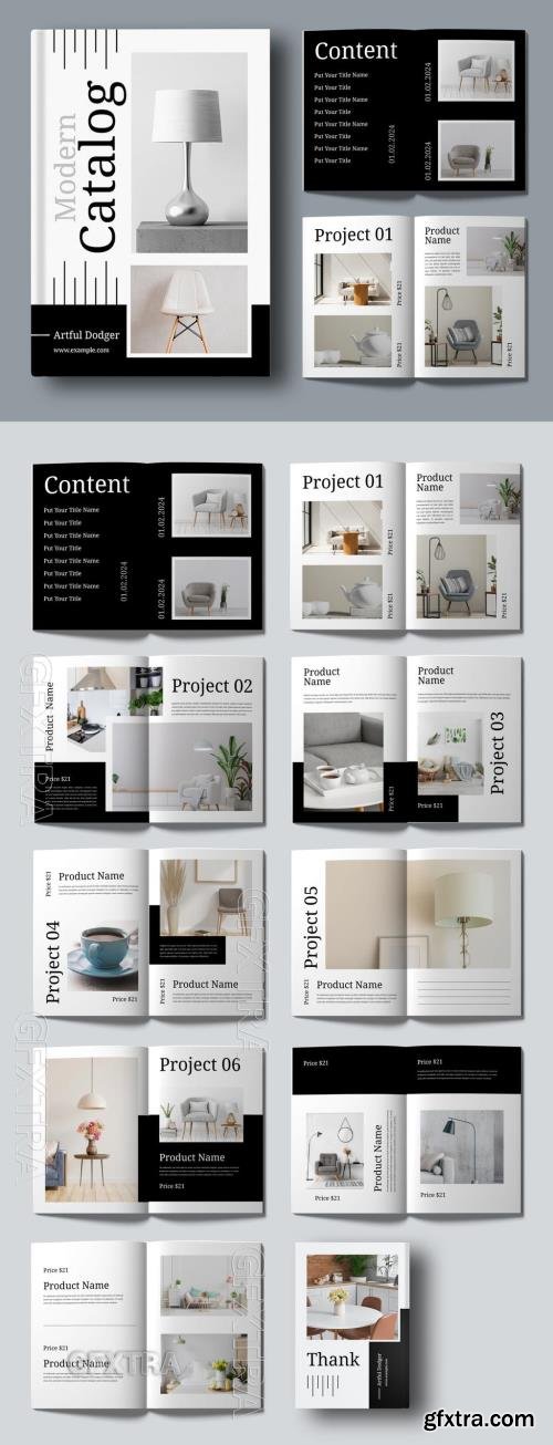 Product Catalog Template Layout 718529941