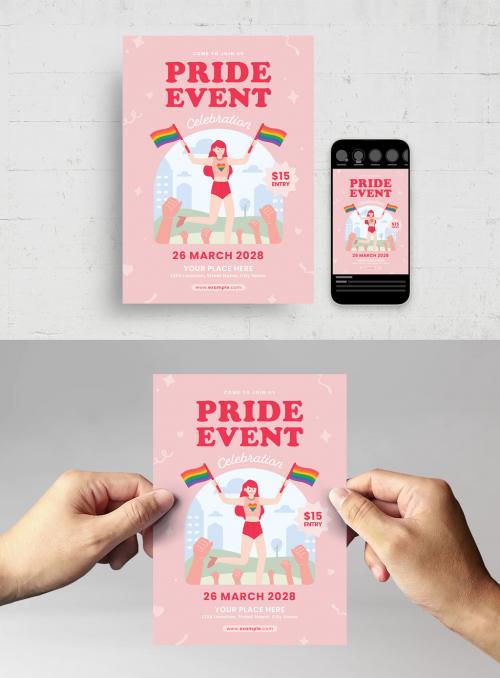 Lgbt Pride Month Event Flyer Poster