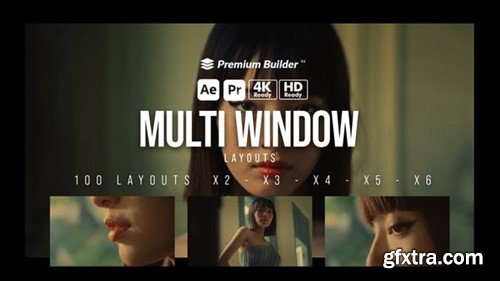 Videohive Multi Window Layouts 50084443