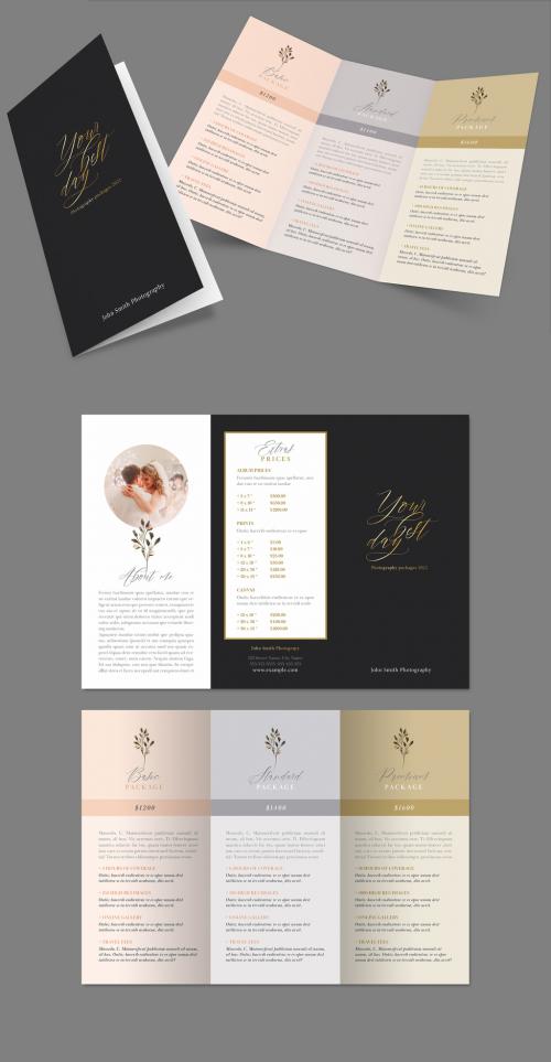 Wedding Packages Trifold Brochure