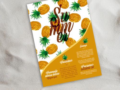 Pineapple Poster Summer