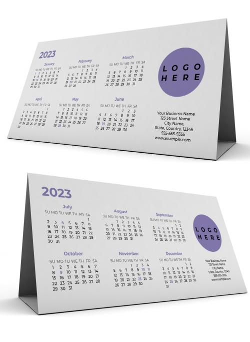 2023 Desktop Calendar A4