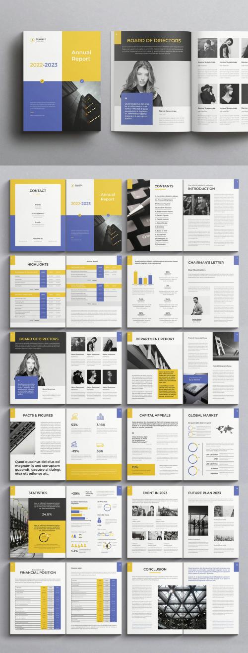 Annual Report Brochure Layout