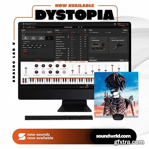 Soundwrld Dystopia (Analog Lab V Bank + One Shot Kit)