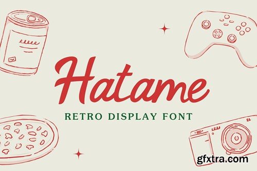 Hatame | Retro Font VGGUJ77
