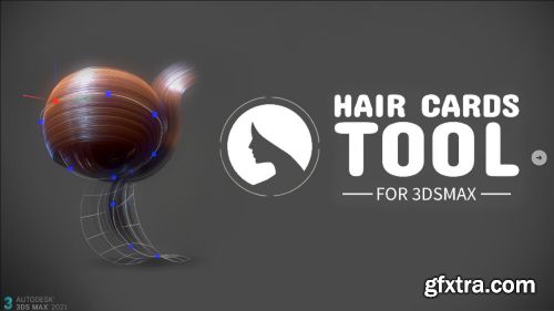 3ds MAX - Hair Cards Tool