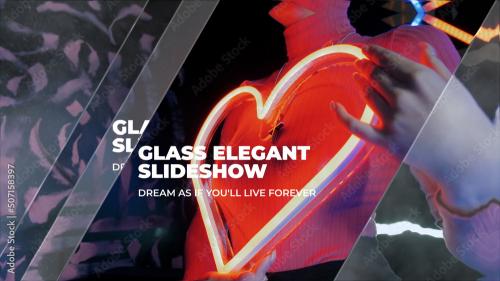 Glass Elegant Slideshow Replacement Title