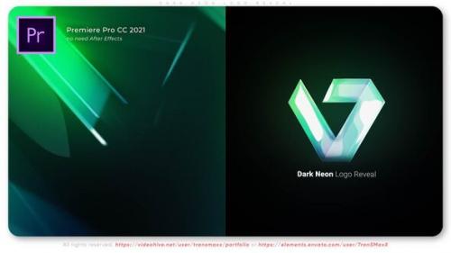 Videohive - Dark Neon Logo Reveal - 51645516