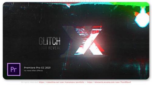 Videohive - Glitch Noise Logo Reveal - 51645744