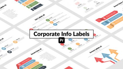 Videohive - Corporate Info Labels for Premiere Pro - 51665787