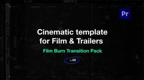 Videohive - Film Burn Transition Pack 02 - 51678635