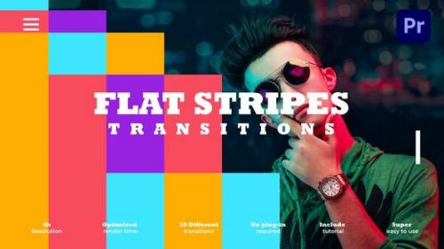 Videohive - Mosaic Lines Transitions - 51687364
