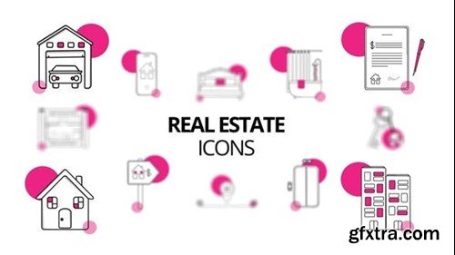 Videohive Real Estate Icons 51781156