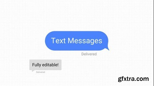 Videohive Text Messages 51804014