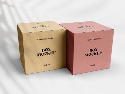 Box Packaging Mockup Design