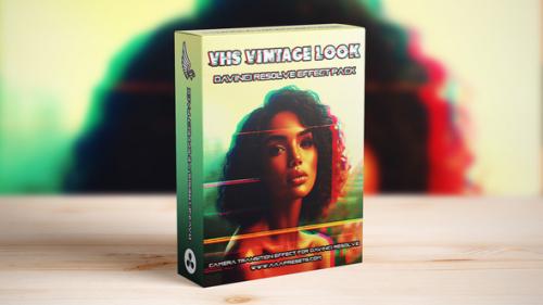 Videohive - VHS Vintage Effect for DaVinci Resolve - Old TV Style Filters - 51777038