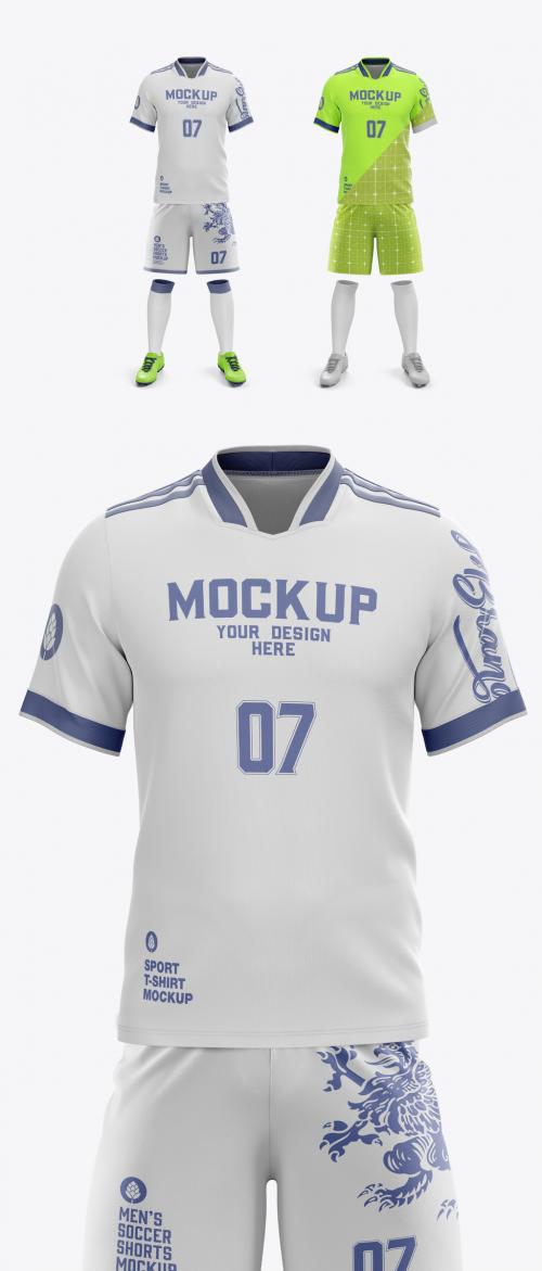 Football Kit T Shirt Mockup