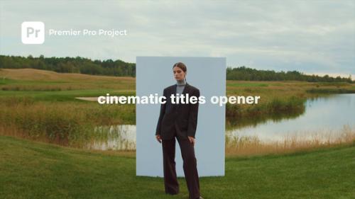 Videohive - Cinematic Opener for Premier Pro | Simple Typography Intro - 51626398