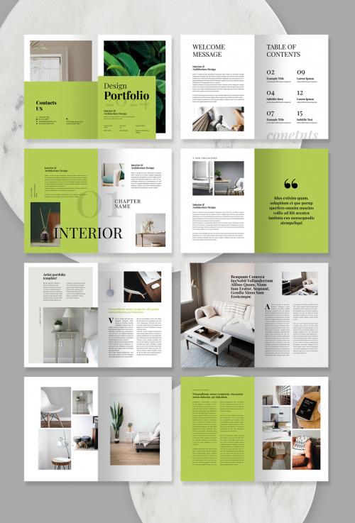 Portfolio Brochure Layout