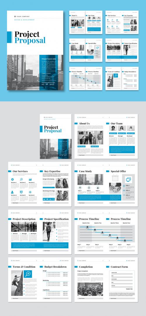 Project Proposal Brochure Layout