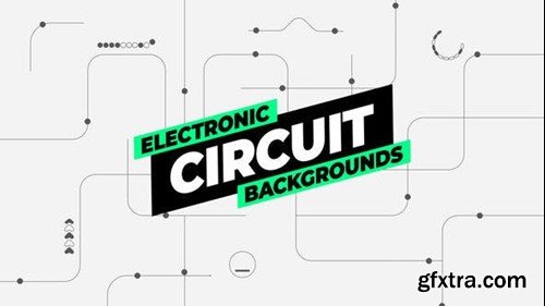 Videohive Electronic Circuit Backgrounds 51813531