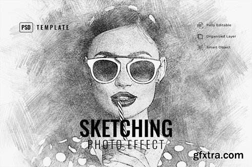 Sketching Photo Effect YAFHW4A
