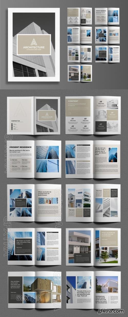 Modern Architecture Brochure Template 728990369